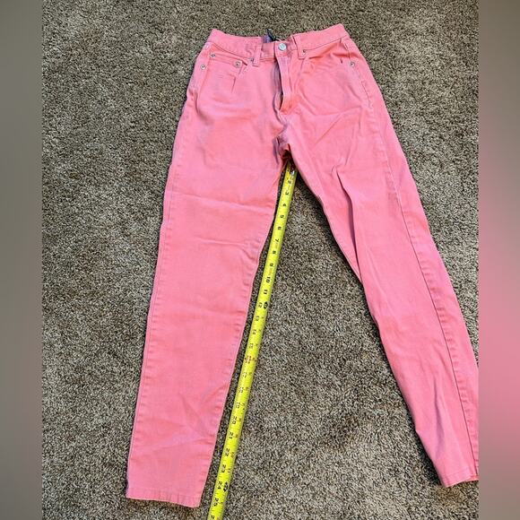 Ralph Lauren women’s size 8 pink jeans, high waisted - Picture 2 of 4